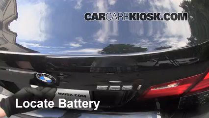 2012 BMW 528i xDrive 2.0L 4 Cyl. Turbo Batterie Changement